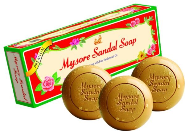 Mysore Sandal Soap - pack of 3